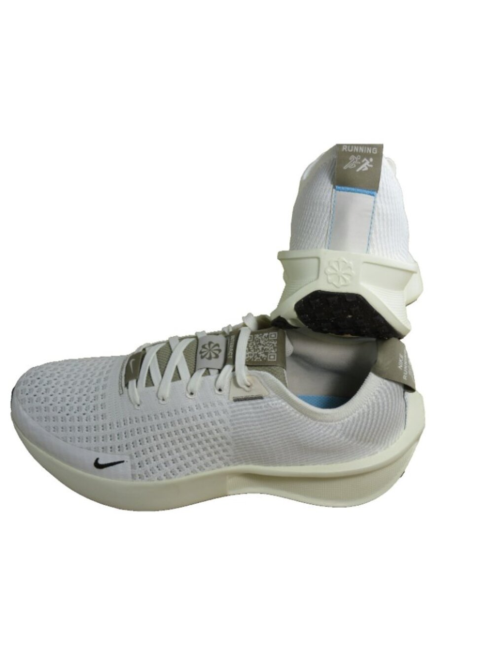 Women's Nike Interact Running Shoes Sail White Baroque Light Bone Sizs NIB - Picture 6 of 7